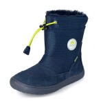 Chlapecké zimní barefoot boty PRO-tex Protetika - HEIKO NAVY - 34