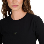 Dámské tričko 4F F2971 tmavě černé 4FWAW25TTSHF2971 20S m