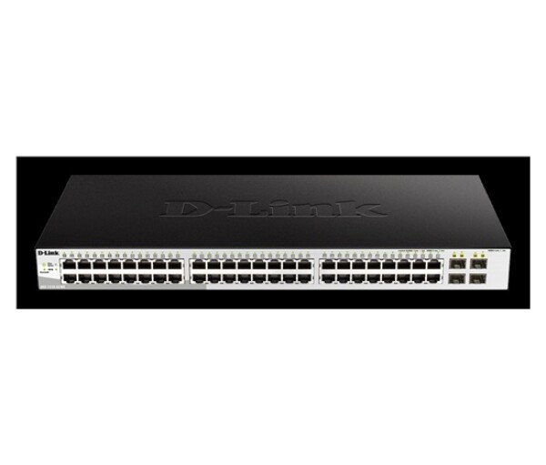 D-Link DGS-1210-52/ME/E 48-Port 10/100/1000BASE-T + 4-Port 1 Gbps SFP Ports Metro Ethernet EDF_385556