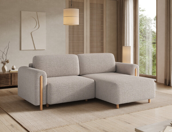 Sedací souprava Acossta Provedení: Pravá varianta, Nožičky: Dub, látka: Royal 18