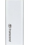 Transcend ESD260C Externí SDD 500GB stříbrná / USB-C 3.1 Gen 2 / R: 520MBs / W: 460MBs (TS500GESD260C)