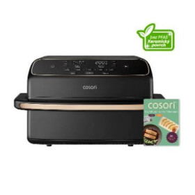 Cosori Dual Blaze Twin Fry Compact horkovzdušná fritéza 8,6 L, keramika, černá