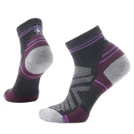 Dámské merino turistické ponožky SMARTWOOL Women's Hike Targeted Cushion Ankle Sock, Charcoal velikost: 42-45 (L)