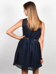 Picture Malou dark blue dámské šaty krátké