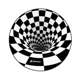 Sharkoon SKILLER SFM12 3D Vortex černo-bílá / podložka pod židli / 120cm (4044951040001)