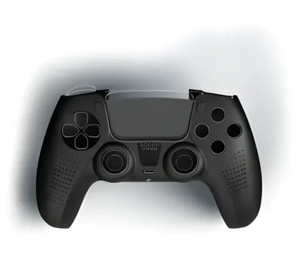 URage PS5 Sleeve černá / Ochranný kryt pro ovladač DualSense / grip / fólie na touchpad