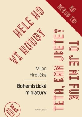Bohemistické miniatury - Milan Hrdlička - e-kniha