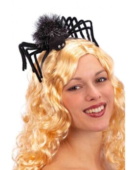 R-Kontakt.cz Čelenka s pavoukem halloweenská