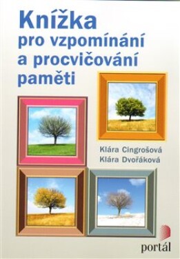 Knížka pro vzpomínání procvičování paměti Klára Cingrošová, Klára