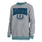 New Era Pánská mikina Seattle Mariners MLB Throwback Crew Sweatshirt Velikost: XL