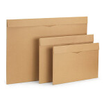 25 x Zásilkové obaly na plakáty a kalendáře 1000x700x11mm