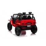 Mamido Elektrické autíčko OFF ROAD EXTREME 4x4 červené 24V | 200W | 50 kg | EVA | LED | 2,4Ghz | ECO kůže