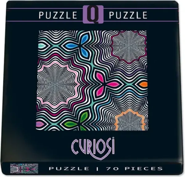 CURIOSI Čtvercové puzzle Q Shake: Vzor VI