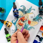 Mont Marte Acrylic Ink Premium sada 12 x 20 ml Basic