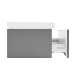 Koupelnová skříňka s umyvadlem SAT Feel 120x30x44,8 cm antracit mat SATFEEL120ANTU4 SATFEEL120ANTU4