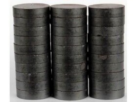 Magnety kulaté 20mm/30ks - šedé