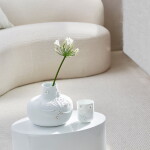 Räder Porcelánový svícen na čajovou svíčku Bouquet, bílá barva, porcelán