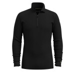 Pánské merino triko dlouhý rukáv SMARTWOOL Men's Classic Thermal Merino Base Layer, Black velikost: L