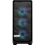 Fractal Design Meshify 2 Compact Lite RGB černá / ATX / 2x USB-A 3.2 / bez zdroje / průhledná bočnice / prachové filtry (FD-C-MEL2C-05)