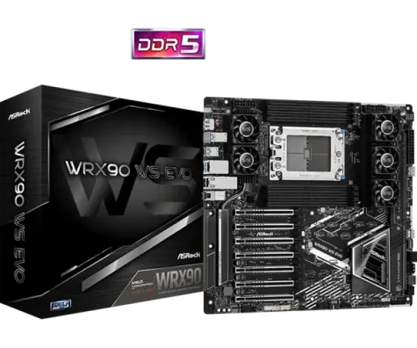 ASRock WRX90 WS EVO / sTR5 / 8x DDR5 / 7x PCIe 5.0 x16 / 2x 10GLAN / EEB (WRX90 WS EVO)