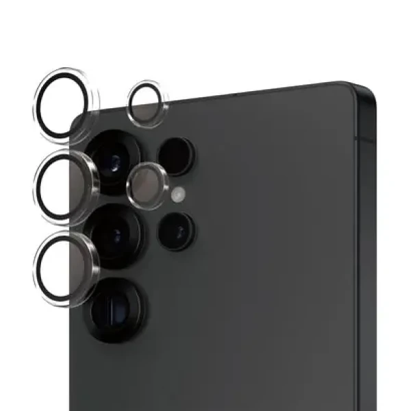 PanzerGlass Hoops Samsung Galaxy S25 Ultra čiré ochranné kroužky pro čočky fotoaparátu (PGRHOTRG38488)