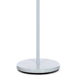 Věšák stojanový, výška 180 cm, kovová konstrukce, bílý matný lak, nosnost 10 kg