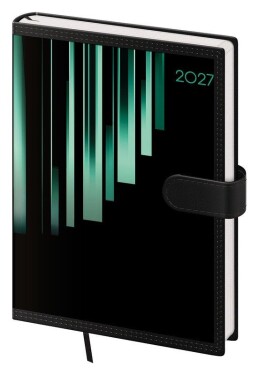 Diář 2027 týdenní A5 Tone - zelená s magnetem