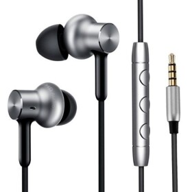 Xiaomi Mi In-Ear Headphones Basic Silver / Sluchátka s mikrofonem a ovladačem / 3.5 mm (14274)