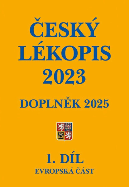 Český lékopis 2023 - Doplněk 2025 - Ministerstvo zdravotnictví ČR