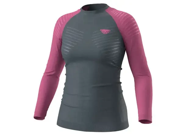 Dynafit Tour Light Merino dámské tričko dlouhý rukáv Magenta vel. M