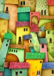 ENJOY Puzzle Veselé domky