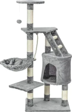 Funfit Škrábadlo pro kočky 1606 / Škrábadlo pro kočky / 5 pater (1606-uniw)