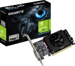 GIGABYTE GV N710D5 2GL / GeForce GT710 954 MHz / 2GB DDR5 / 64bit / PCIe x8 / DVI+HDMI / 19W (GV-N710D5-2GL)