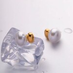 ELENYS Pure Grace – pozlacené náušnice 18K žluté zlato