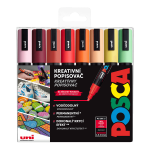 Posca sada popisovačů PC-5M, SUMMER, 1,8 2,5 mm, teplých tónů