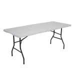 NILS Camp NC1618 bílý / Skládací kempingový stůl / Nosnost: 150 kg (5908261681752)