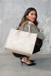 Stylová kabelka Reisenthel Daily Shopper Teddy sand