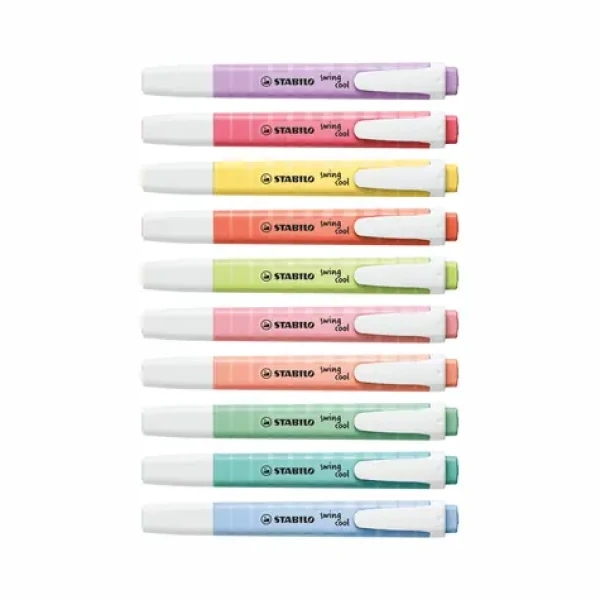 STABILO® swing cool Pastel - 8 ks sada - 8 různých barev (275/8-08-1)