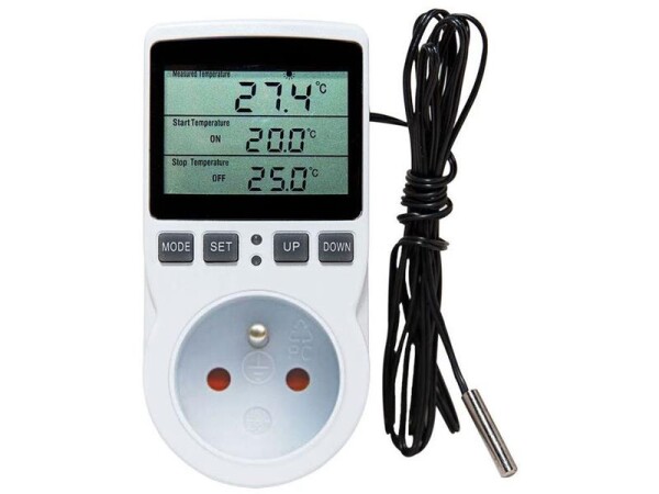 Zásuvkový digitální termostat HADEX KT3100