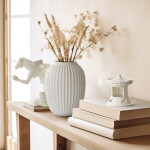 KÄHLER Lucerna domeček Urbania Lighthouse Carousel, bílá barva, porcelán