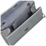 Módní dámské psaníčko Michelle Moon Celista, stříbrné