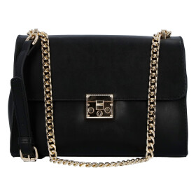 Elegantní dámská společenská, crossbody kabelka Juno, černá