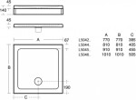 IDEAL STANDARD Simplicity Stone L504501