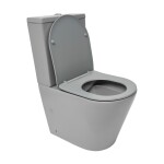 Wc kombi komplet kombinovaný SAT Infinitio šedá mat vario odpad SATINF031VPSNLGRM SATINF031VPSNLGRM