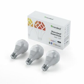 Nanoleaf LED žárovka Essentials Smart A19 Bulb E27 3 Pack NL45-0800WT240E27-3P