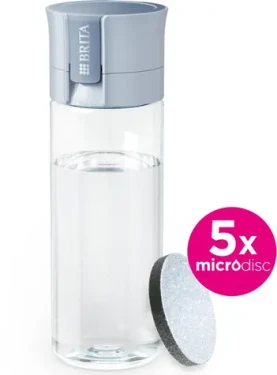 Brita Fill Go Vital pastelová modrá / Filtrační láhev na vodu / 5x MicroDisc (1059295)