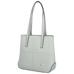 Moderní dámská kabelka na rameno Delami Glimmer, světle šedá