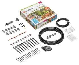 Gardena Micro-Drip Starter Set Flower Pots M Automatic - set pro zavlažování / 7 ks pro květináče 3 ks pro truhlíky (13002-20)