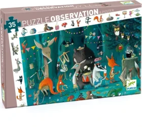 DJECO Puzzle Observation Lesní orchestr
