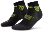 CEP 5.0 M WP8ALR black lime - CEP pánské kotníkové běžecké kompresní ponožky 5.0 - black/lime Velikost: III (EUR 39-42)
